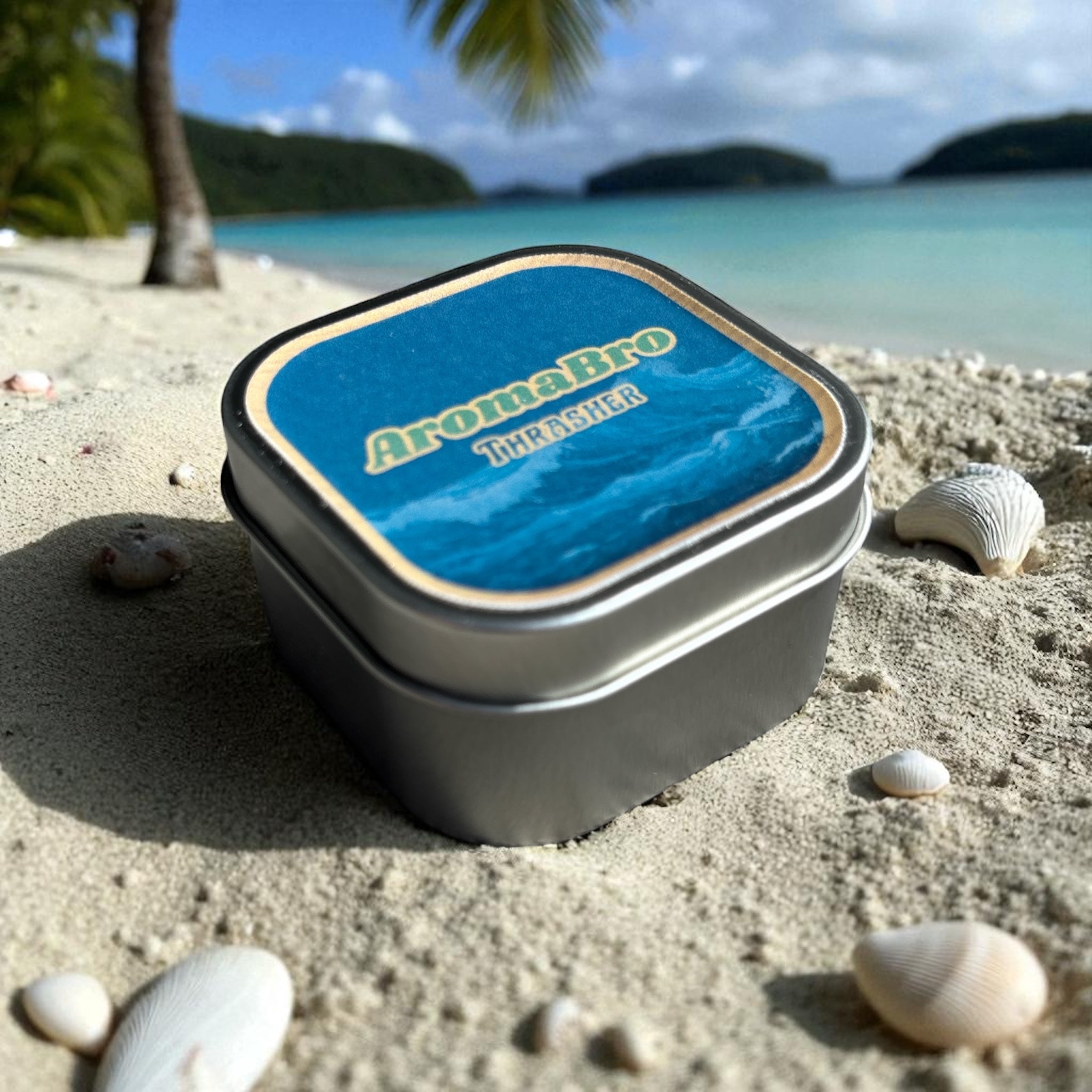 AromaBro Thrasher Beach Scented Candle (4oz)