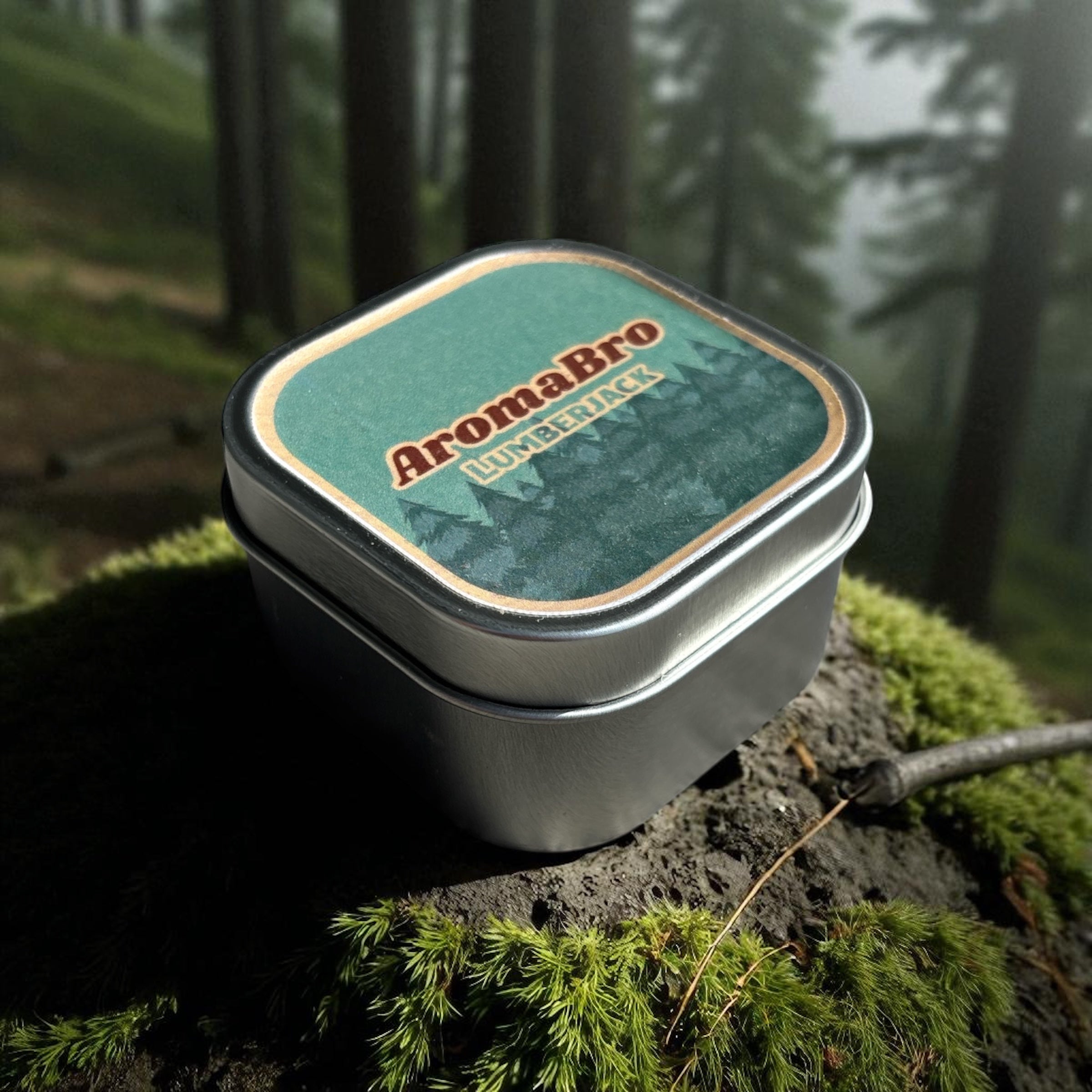 AromaBro Lumberjack Forrest Scented Candle (4oz)